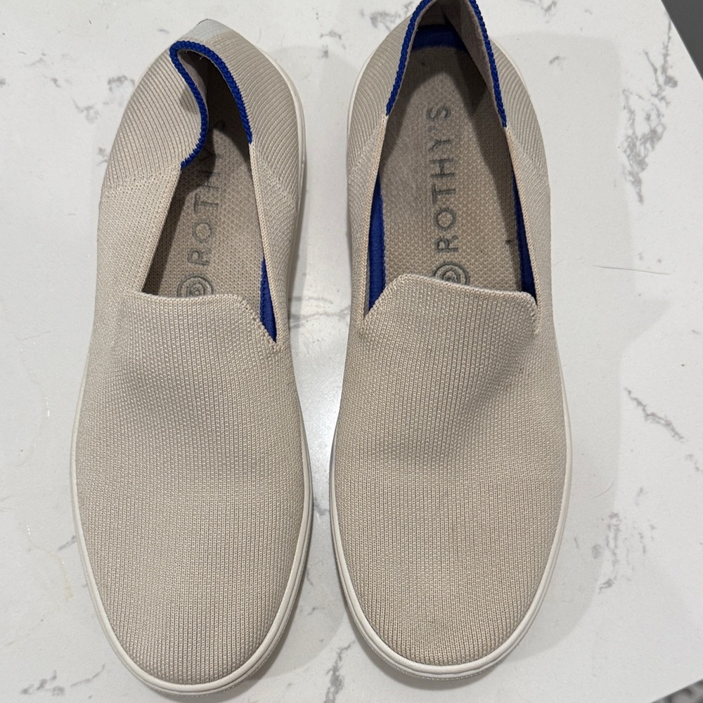 Rothy's Women’s Loafers - Beige in great condition